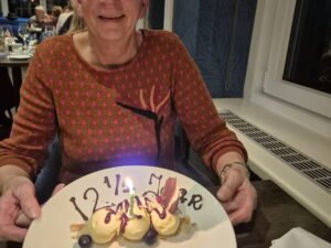 Lia 12,5 jaar in dienst