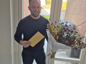 12,5 jaar in dienst Stefan Vugts