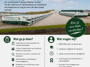 vacature Transport Planner
